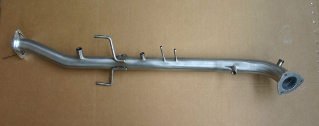 ECHAPPEMENT INOX : TUBE REMPLACEMENT FILTRE A PARTICULE** POUR TOYOTA HILUX VIGO DE 2011-2016 2.5L-3.0L D4D (avec fap)