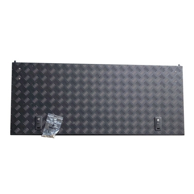 Alu-Cab Canopy Camper Spare Side Door Black