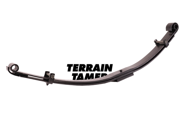 LAMES PARABOLIQUES DE SUSPENSION ARRIERE REHAUSSE +50MM TARAGE 0KG/+400KG TERRAIN TAMER POUR TOYOTA 45 AVANT 1980