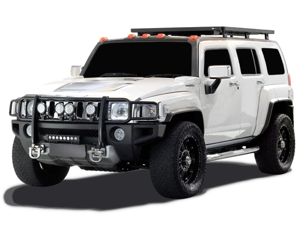 KIT GALERIE DE TOIT FRONT RUNNER SLIMLINE II 1560 X 1345 MM (PIEDS 70 MM) POUR HUMMER H3 