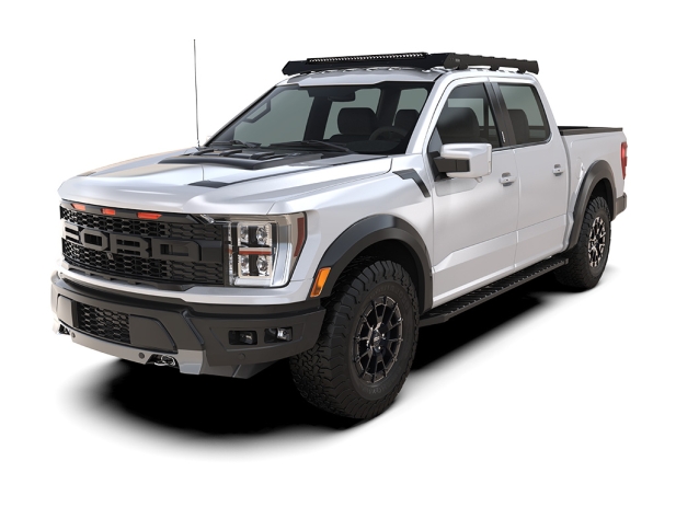 KIT DE GALERIE SLIMSPORT POUR LE FORD F-150 SUPER CREW (2021- JUSQU'à PRéSENT) / PRêT POUR BARRE LUMINEUSE