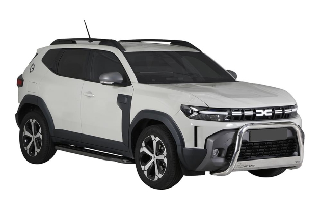 MARCHE PIEDS THERMOLAQUÉ NOIR PLAT Ø50 POUR DACIA DUSTER 2024+ 