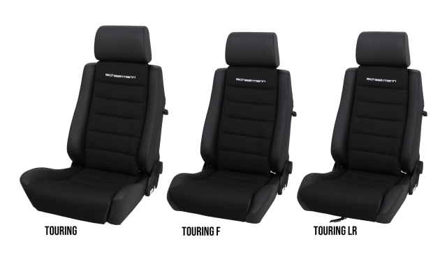 SIEGE DE REMPLACEMENT SCHEEL-MANN TOURING PERSONNALISABLE AVEC BORDS D'ASSISE BAS