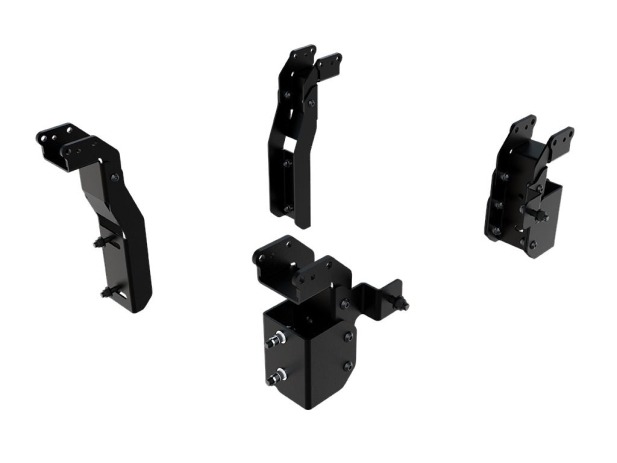 RAM 1500 (5TH GEN) 4 DOOR CREW CAB 5.5' PRO BED MOUNTINGS BRACKETS