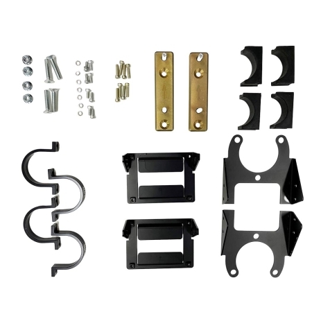 Kit de fixation avant pour amortisseurs à bombonne XGS - paire
