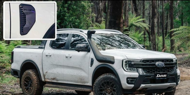 SNORKEL SAFARI POUR FORD RANGER PXIV 2.3L ECOBOOST ESSENCE ET PHEV A PARTIR DE 2023