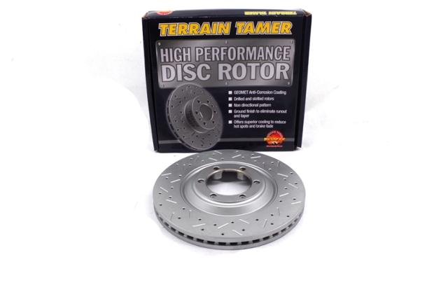 DISQUE DE FREIN AVANT POINTÉ / RAINURÉ TERRAIN TAMER DIAMETRE 300MM POUR ISUZU D-MAX II (2012-209)
