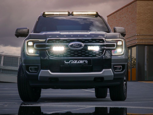 KIT PHARES DE TOIT LED LAZER 2x GLIDE 18 SUR TOIT POUR FORD RANGER ET RANGER RAPTOR / VW AMAROK 2023+