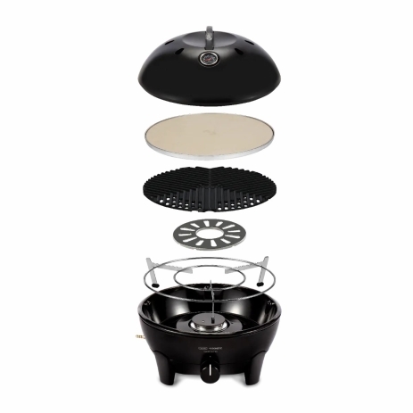 BARBECUE DE TABLE A GAZ GLAMP CHEF 40 CADAC 30 MBAR