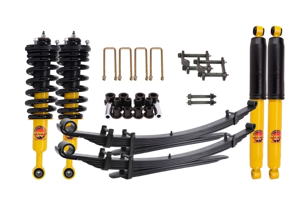 KIT DE SUSPENSION COMBINÉ ASSEMBLÉ TERRAIN TAMER REHAUSSE +40MM POUR MITSUBISHI L200 MV 2025+