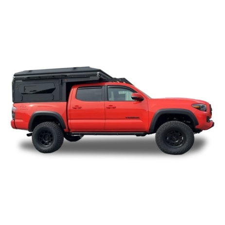 ALU CAB MODCAP FAMILY AVEC FENETRES POUR TOYOTA TACOMA 2024+ BENNE LONGUE