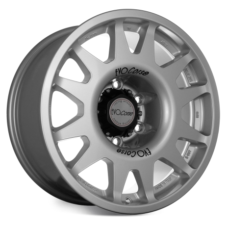 JANTE ALUMINIUM RENFORCE RAID EVO CORSE DAKAR ZERO 8x17" ET 0 SILVER POUR TOYOTA HILUX REVO ET J120/150