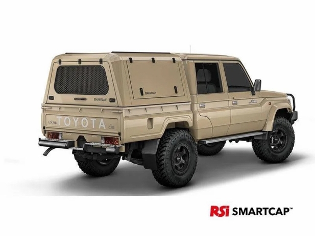 HARDTOP RSI EVO COMMERCIAL BEIGE SABLE POUR TOYOTA LAND CRUISER 79 DOUBLE CABINE