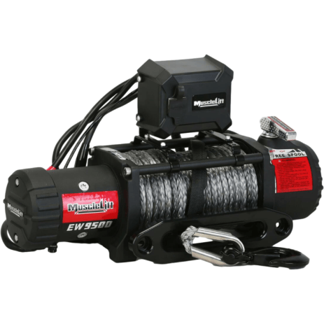 TREUIL T-MAX EW9500S 4.3T 12V AVEC CORDE SYNTHETIQUE