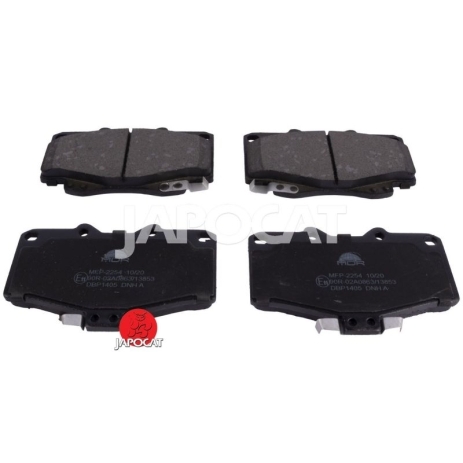 JEU DE 4 PLAQUETTES DE FREIN AVANT POUR TOYOTA