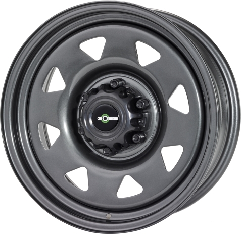 JANTE ACIER GOSS TRIANGULAR GENERATION II SILVER 7 X 16 ENTRAXE 5 X 120 DEPORT 28