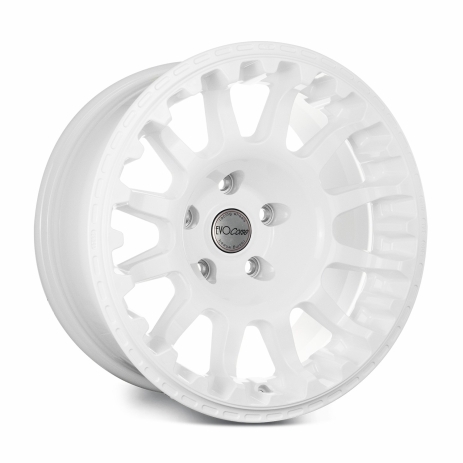 JANTE ALUMINIUM RENFORCEE ATLAS NK BLANC MAT 8x17" ET 30 POUR JEEP WRANGLER JL / JT