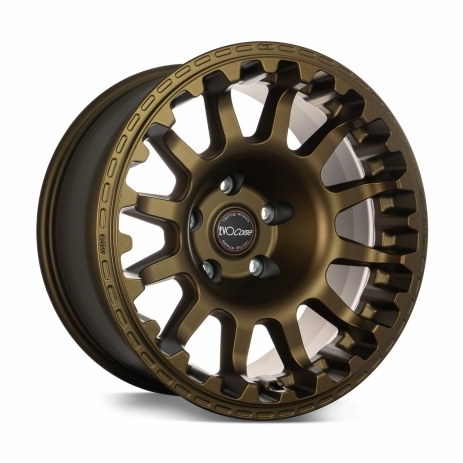 JANTE ALUMINIUM RENFORCEE ATLAS NK BRONZE MAT 8x17" ET 30 POUR JEEP WRANGLER JL / JT