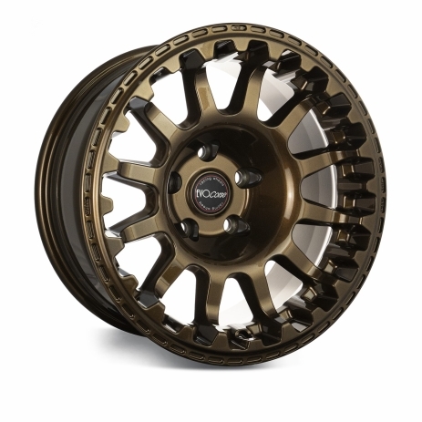 JANTE ALUMINIUM RENFORCEE ATLAS NK BRONZE BRILLANT 8x17" ET 30 POUR JEEP WRANGLER JL / JT