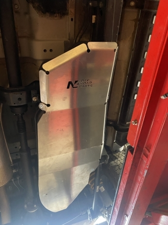 BLINDAGE DE RESERVOIR GASOIL EN ALUMINIUM 6 MM POUR FORD RANGER RAPTOR GEN I ET GEN II