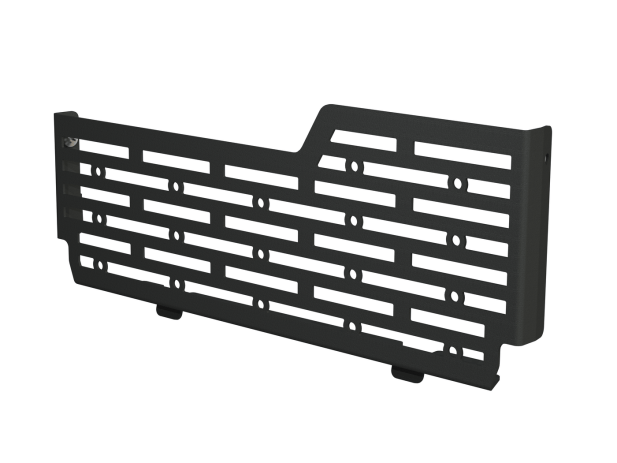 Rangement à ustensiles Kaon noir de porte arrière pour Toyota land cruiser 120