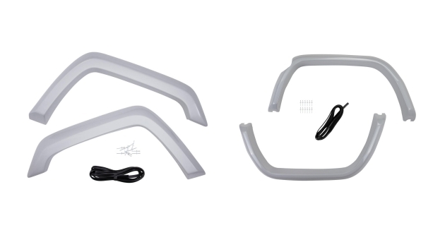 Kit d’élargisseurs d’ailes avant et arrière ARB à peindre – Toyota Land Cruiser 78 double réservoir (2024+)