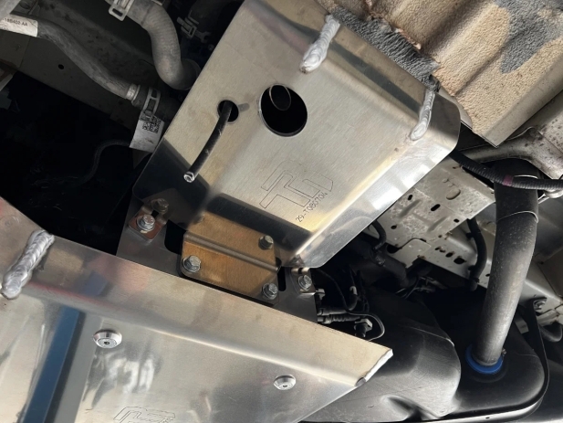 Blindage anti-encastrement chauffage stationnaire pour Ford Transit 4x4 (2024+)