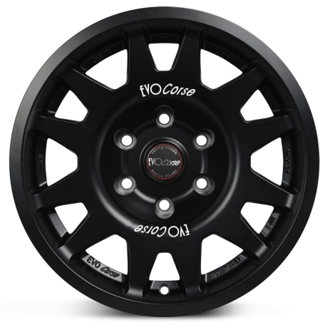 Jante Aluminium Renforcée Evo Corse Dakar Zero 8x16 ET 15 Noir Mat pour Mitsubishi Pajero III (2000-2007)