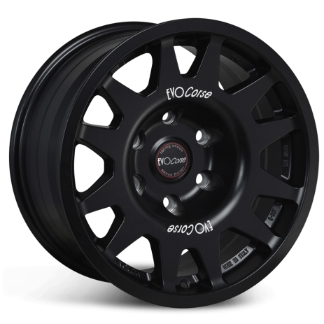 Jante Aluminium Renforcée Evo Corse Dakar Zero 8x16 ET 15 Noir Mat pour Mitsubishi Pajero III (2000-2007)