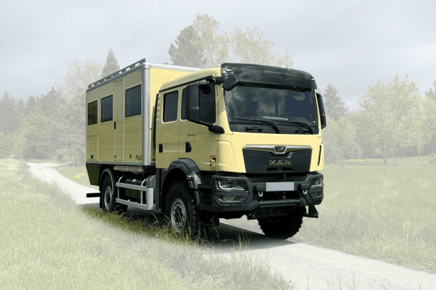 Camion Camping-car 4x4 MAN TGM 13.290 - dépôt vente