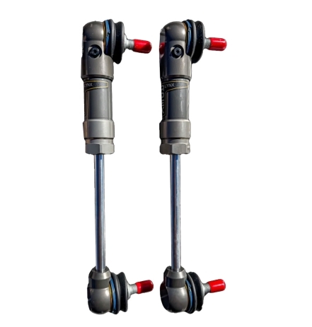 Barres de liaison pneumatiques réglables Apex AirLYNX pour barre stabilisatrice Ford Ranger & Ranger Raptor (2019+ Avant) Dodge Ram 2500 (2014+ Arrière)