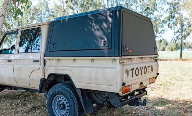 Hardtop Aluminium F4X4 pour Toyota Land Cruiser 79 double cabine (2007+)