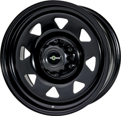 JANTE ACIER GOSS TRIANGULAR GENERATION II BLACK 7.5 X 18 ENTRAXE 6 X 139.7 DEPORT 20