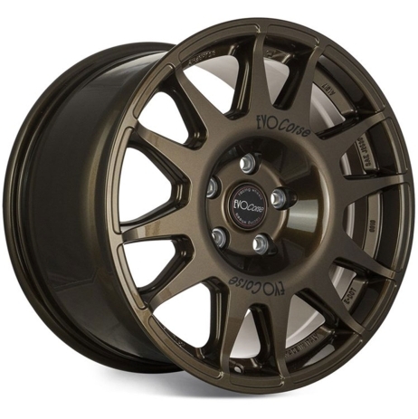 Jante aluminium renforcée Raid Evo Corse Dakar Zero 8.5x18" et 43 bronze brillant pour Porsche Cayenne (2002-2010) Volkswagen Touareg 3.0 (2002-2010)