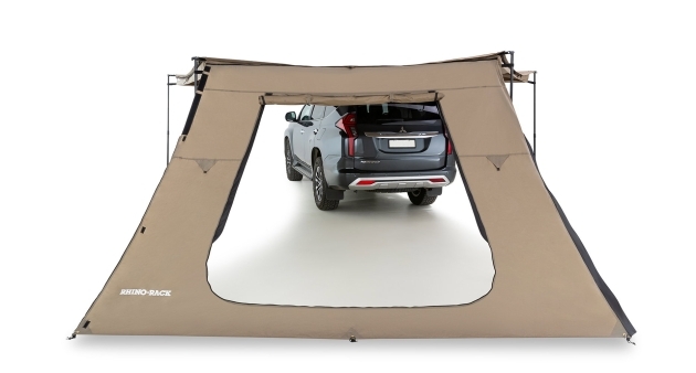 Paroi latérale avec grande porte Rhino-Rack pour Auvent Batwing 2.5m