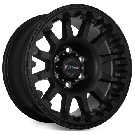 Jante Atlas NK Noir mat 8x17" ET-40 pour Nissan Patrol II GR (1997-2009)