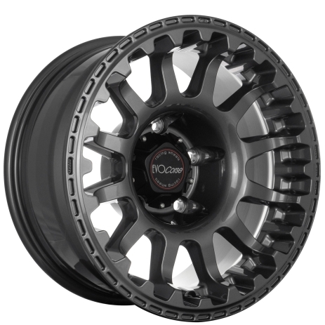 Jante Atlas NK Anthracite 8x17" ET-40 pour Nissan Patrol II GR (1997-2009)