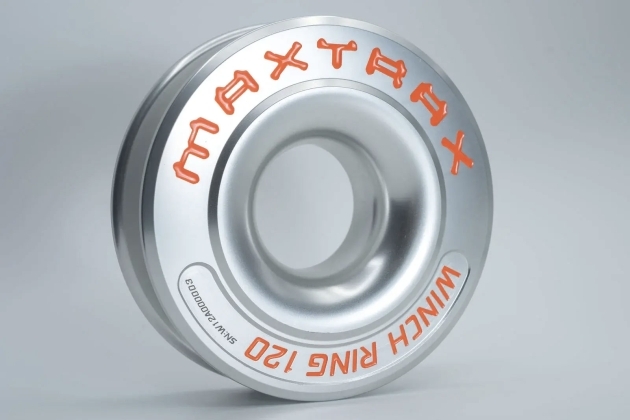 Poulie de mouflage pour treuillage MAXTRAX 120 pour corde synthétique