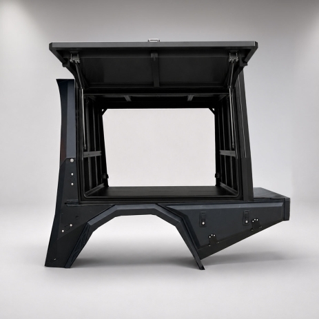 Kit plateau australien avec hardtop 3/4 Alublack pour Ford Ranger 2023+ double cabine