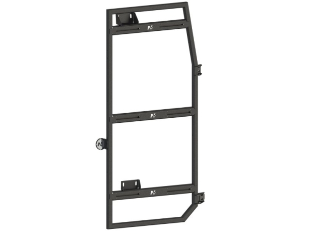 PORTE TOUT EN ALUMINIUM SUR PORTE ARRIERE DROITE POUR MERCEDES SPRINTER W907 - VERSION XL
