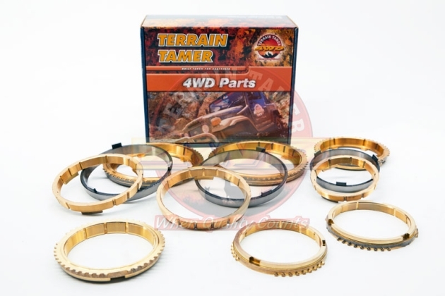 KIT 6 BAGUES DE SYNCHRONISATION TERRAIN TAMER POUR BOITE DE VITESSE DE HDJ80 12/24S DE 08/92 A 08/96