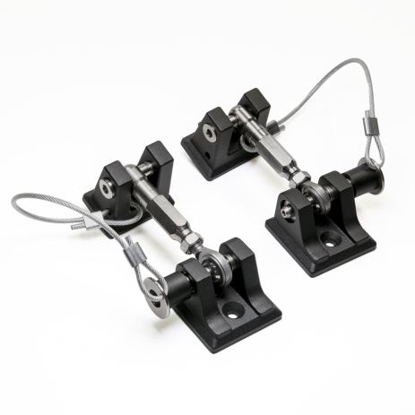 KIT ATTACHE-CAPOT REGLABLE POUR JEEP WRANGLER JL-JT