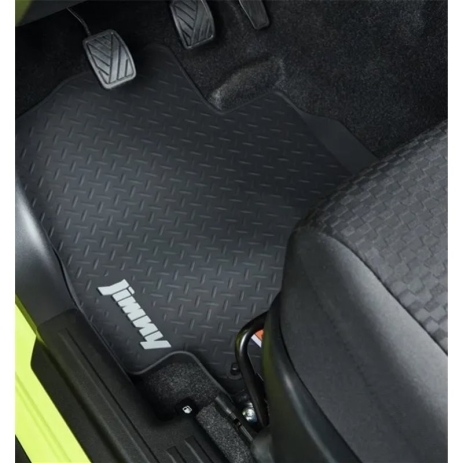 jeu de tapis de sol caoutchouc suzuki jimny 2018+ – boîte manuelle