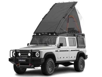 Toit relevable Alu-Cab Silenus noir pour Ineos Grenadier