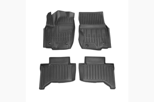 Tapis de sol caoutchouc avant et arrière Toyota origine pour Land Cruiser 250