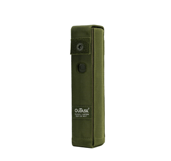 sac de rangement pour lampe télescopique OuTask TD-1 vert