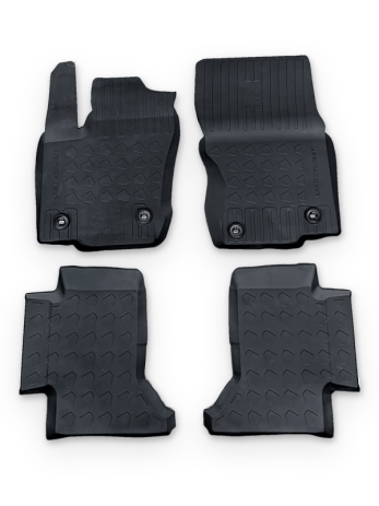 Tapis de sol caoutchouc avant et arrière Toyota pour Land Cruiser 250