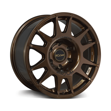 jante aluminium renforcée raid Evo Corse DakarZero 7x15 ET0 bronze brillant pour Toyota série 40, HJ60/61 et LJ70/73