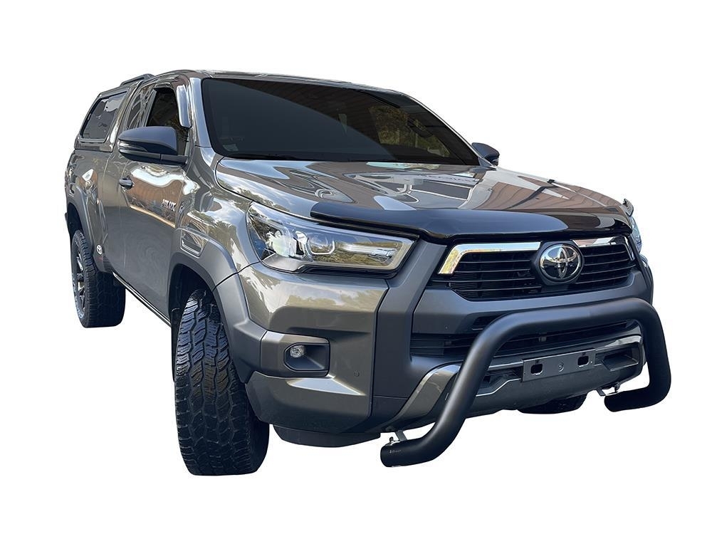 Déflecteurs De Fenêtre Pour Toyota Hilux Revo MK8 2015-2025 - Réduction Bruit, Protection Pluie, Adhésif 3M