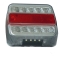 FEU ARRIERE REMORQUE BAGAGERE LED 4 FONCTIONS